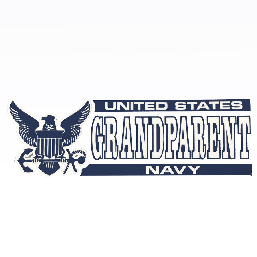 NAVY GRANDPARENT DECAL 1