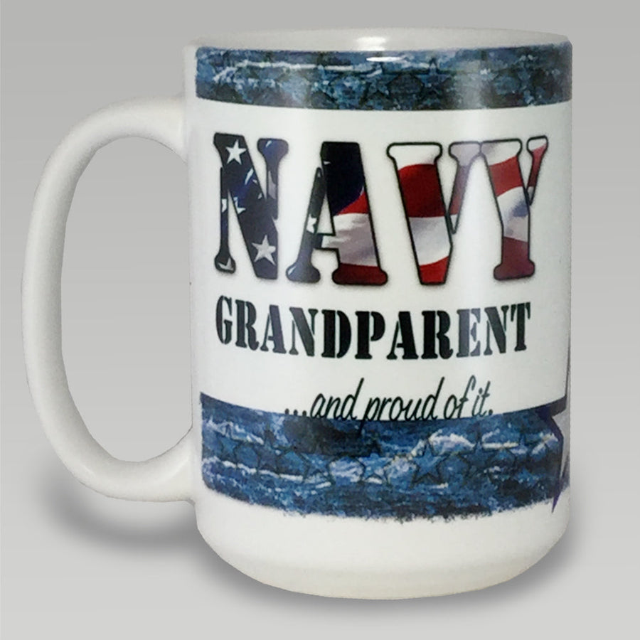 NAVY GRANDPARENT COFFEE MUG 2