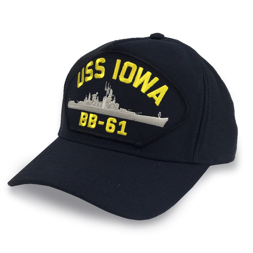 Navy USS Iowa BB61 Hat