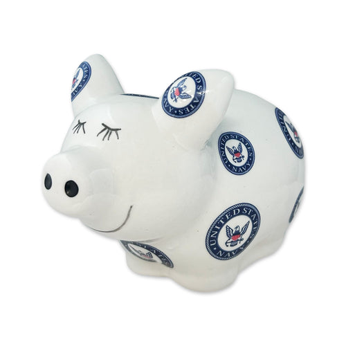 Navy Piggy Bank