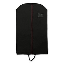 Load image into Gallery viewer, Lightweight Dress Uniform Garment Bag (Black With Red Zip)