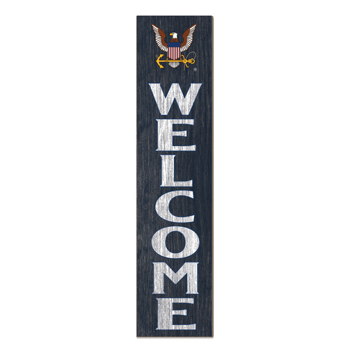 US Navy Leaning Sign Welcome (11x46)*