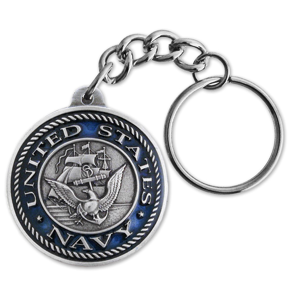 Sparta Pewter Navy Seal Key Chain