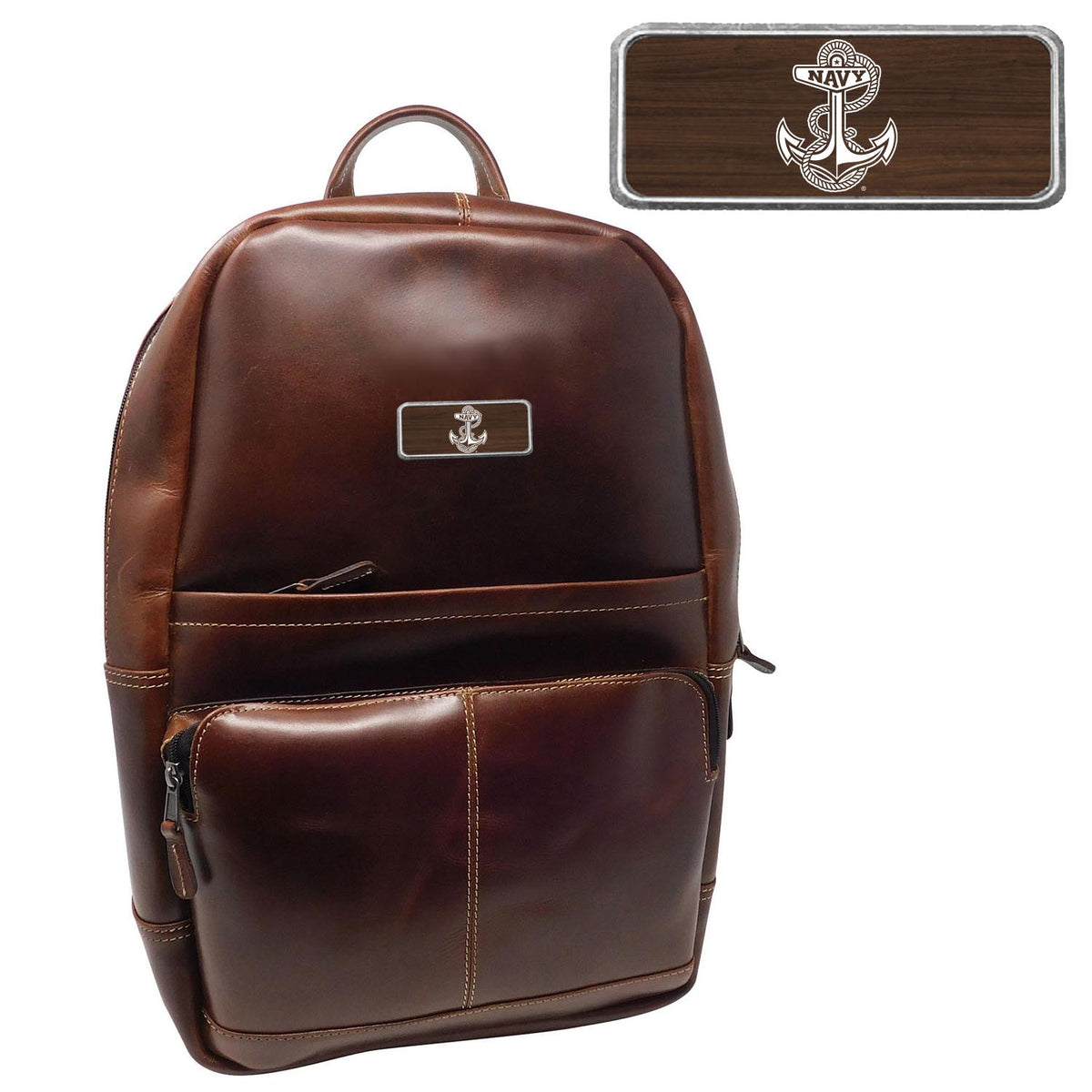 Navy Kannah Canyon Backpack Brown