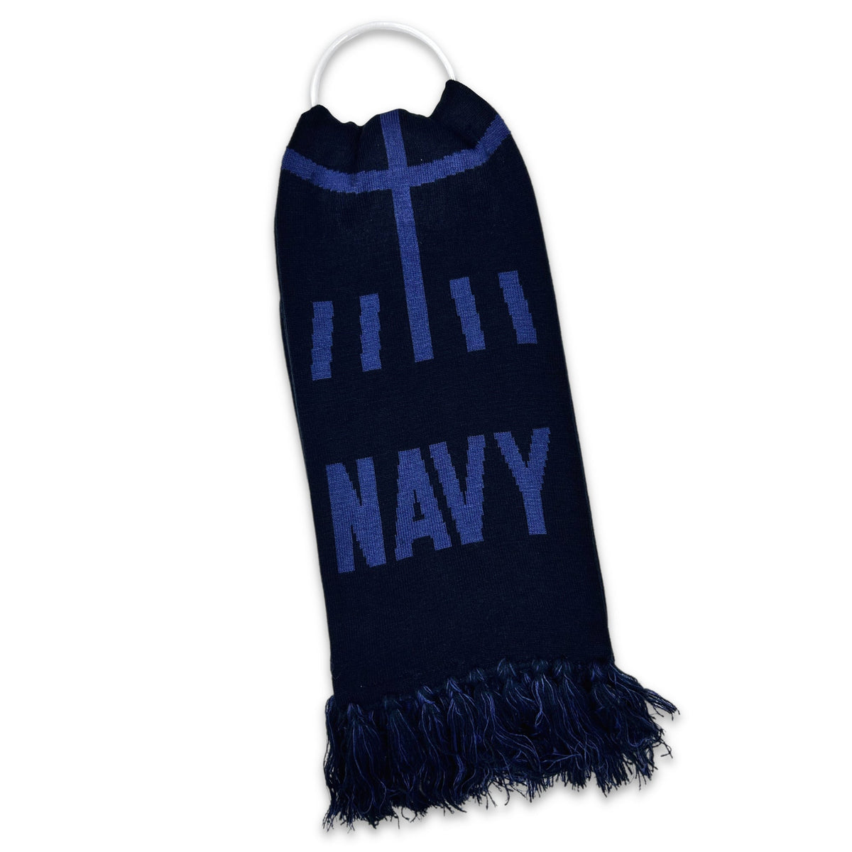 Navy Under Armour 2023 Rivalry Knit Scarf (Navy)