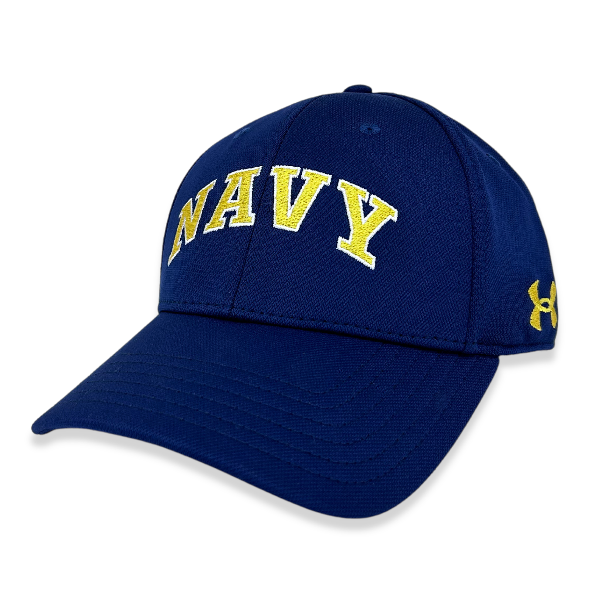 Navy Hat (Navy) Armour Flex Fit Under Blitzing