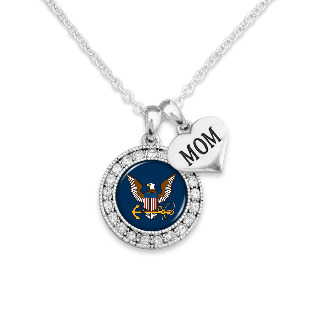 Navy deals mom necklace