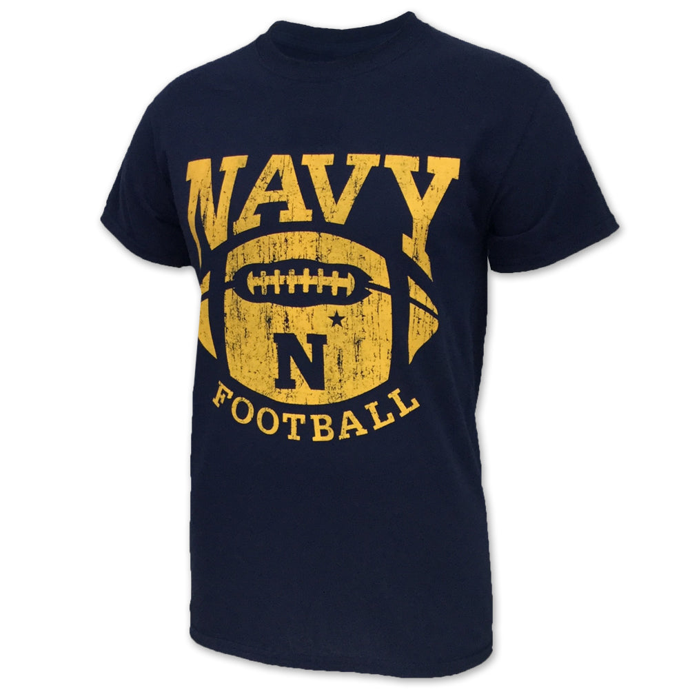 U.S. Navy T-Shirts: Navy Football Icon T-Shirt in Navy